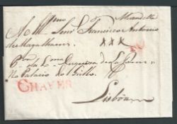 Portugal - Mirandella An exceptional collection, comprising 1815 with manuscript Mirandela and Chave