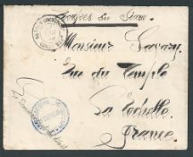 Siam 1903 (Aug) nvelope to France superscribed 