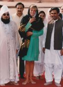 Royalty Princess Diana Press photograph taken by Kent Gavin Daily Mirror September 1991. Barefoot Pr