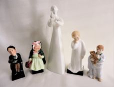 5 Royal Doulton Porcelain Figurines