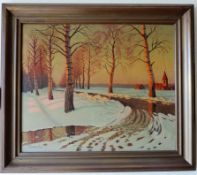 Oil Painting Russian Artist Victor Emanuelov