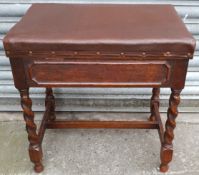 Antique Piano Stool