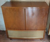 Vintage Furniture Radio Gram Cabinet c1950's