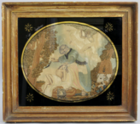 Georgian Silk Needlework The Sacrifice of Isaac c.1790
