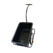 (ZP9) Bike Trailer Trolley with Coupling & Pneumatic Tyre 90L Cargo The bike trailer is perf...