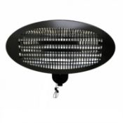 (EE534) 2kW Quartz Wall Mounted Outdoor Electric Garden Patio Heater Wall Mounted - IPX4 Rated...