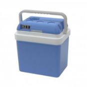 (KK82) 24L 240V AC & 12V DC Coolbox Hot Cold Portable Electric Cool Box Powered by ma...