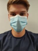 4,000 Water Resistant Surgical Masks Type 1 with CE, FDA and Test Certificates