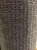 Seattle steel grey 5m x 4m (16ft 3in x 13ft ) loopcontract polypropylene hessian back