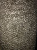 Regatta grey 5m x 4m (16ft3in x 13ft ) loopcontract polypropylene hessian back