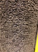 Cheviot mocha shag pile 4m x 3m (13ft x 9ft 9in ) polypropylene hessian back