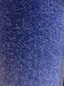 Vantage electric blue twist 4m x4m (13ft x 13ft) polypropylene feltback