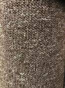 Turbo mocha 4m x 3.5m( 13ft x 11ft 3in ) loop pile polypropylene felt back