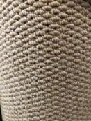 Regatta beige 7m x 4m (23ft x 13ft ) loop pile polypropylene hessian back