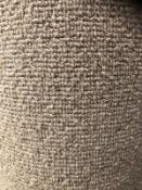 Oxford plain beige 6,5m x 4m (21ft 3in x 13ft ) loop pile polypropylene hessian back