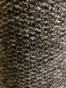 Mars brown 7m x 4m (23ftx13ft) loop pile polypropylene feltback