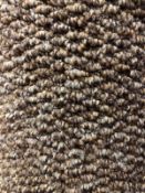 Mars brown 5m x 4m (16ft 4in x 13ft ) loopcontract polypropylene feltback