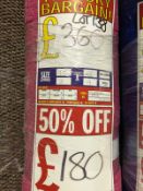 Sparkle pink twist 4m x 3m 13ft x 9ft 9in ) polypropylene felt
