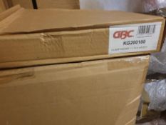 56 X Boxes Gbc Clear Pockets 11.75