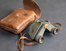 Carl Zeiss Wetzlar Jena Telita 6x18 in original case and DRGM Rangefinder WW2 German