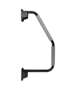 2 X Black Xl Hand Rails (Zzielhrb)