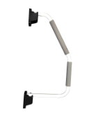 5 X White Xl Hand Rails (Zzielhrw)