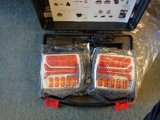 2 X 12V Magnetic Wireless Trailer Combination Lighting Kit (Zzgcwtl)