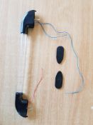 2 X 12V Black Finish Led Handle With Switch (Zzieledhb)
