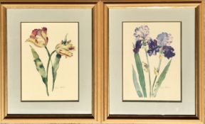 Annabel Fairfax Floral Watercolour Pair