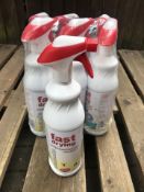 BRAND NEW ANTI BACTERIAL CLEANER 1 LITRE BSEN13697 50 CASES OF 6