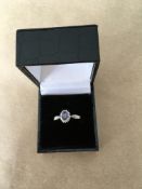 Tanzanite ring