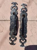 Edwardian Large Door Handles