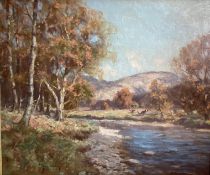 Thomas Hope Mckay Original signed oil painting 