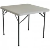(LF258) 2ft 10in 88cm Folding Heavy Duty Outdoor Trestle Party Garden Table The folding tr...