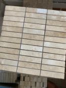 200 x Sofia Marble Mosaic 2.3x10cm