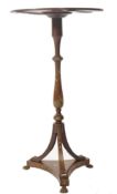 George III painted tripod table