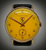 Rare Vintage Girard Perregaux Ferrari ManÕs Watch