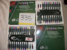 4 Boxes x 20 Christmas Lights