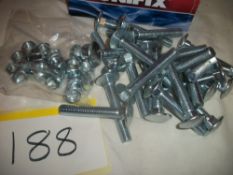 25 x Cup Square Hexagon M12 x 75