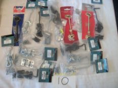17 x Various Cabin Hook