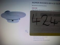 Roper Rhodes Minima Frosted Soap Dish & Holder