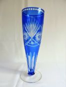 Vintage Bohemian Crystal Vase