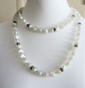 Murano Glass and Crystal Necklace