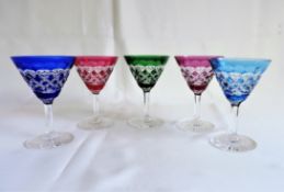 Vintage Val St. Lambert Crystal Glasses