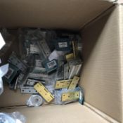 LARGE BOX OF HINGES