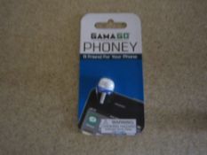500pcs - Gama Go Baseball cap headphone jack plug - possible assorted designs new and sealed RRP £1.