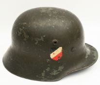 German WWII Military Helmet Appears WWII Transitional