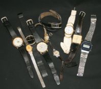 Vintage Wrist watches Parcel of Ten Watches