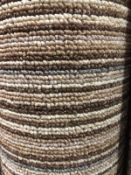 Fancy Stripe 4M X 3.3M (13Ft X 10Ft 9In ) Looppile Hessian Back
