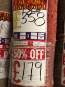 Havana 451 4M X 2.8M (13Ft X 9Ft ) Polypropylene Twist Pile Feltback